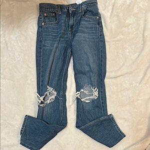 Levi Distressed Blue Jeans for Women